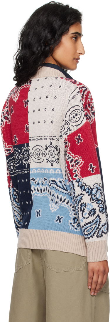Sweater Max Mara Weekend Max Mara Baobab Patchwork Cardigan Flerfarvet | 2525346051600, 2