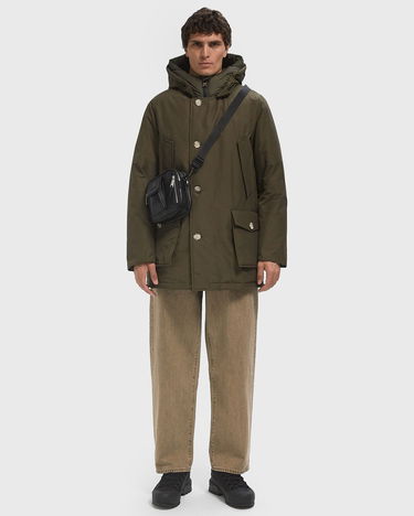 Parka WOOLRICH Arctic Parka with Button Closure and Attached Hood Grøn | CFWOOU0483MRUT0001-DAG, 2