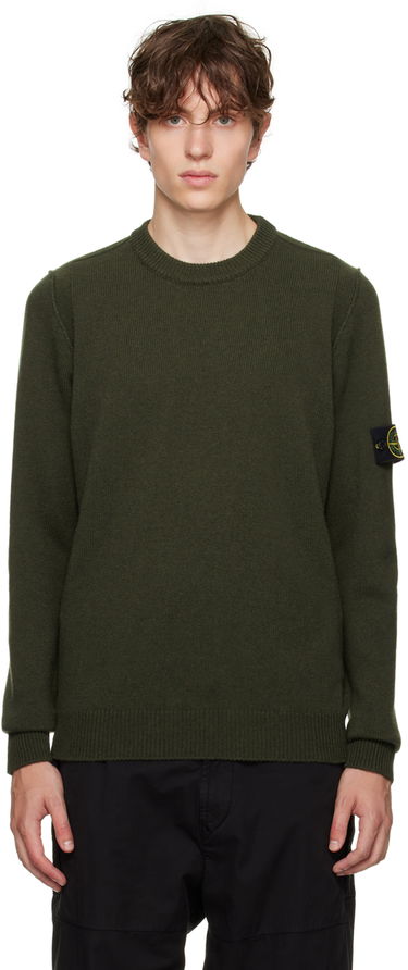 Sweater Stone Island Crewneck Grøn | 7915508A3, 0