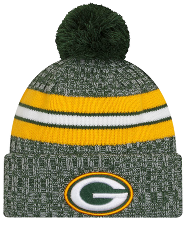 Beanie New Era Green Bay Packers Knit Beanie with Cuff Grøn | 60407596-60407596, 0