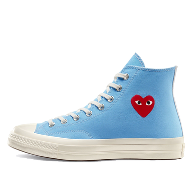 Sneakers og sko Converse Comme des Garçons PLAY x Chuck Taylor All-Star 70s Hi Blå | 168300C, 3