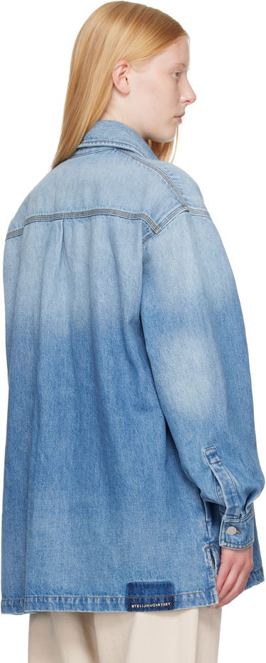 Skjorte Stella McCartney Stella McCartney Iconic Denim Shirt Blå | 6D04113SQH27, 2