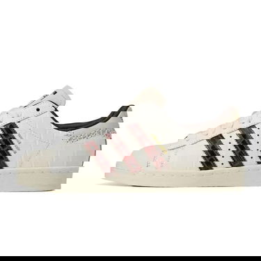 Sneakers og sko adidas Originals Wales Bonner x Superstar "White Fox Brown" Hvid | KH8797, 0