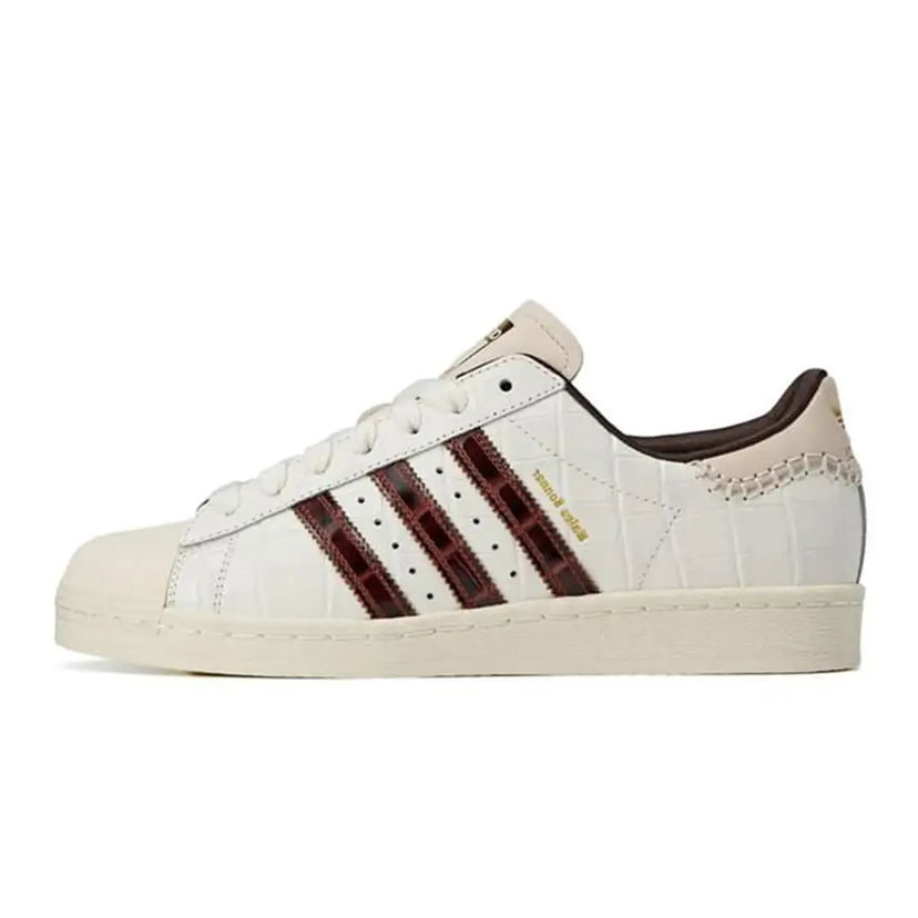 Sneakers og sko adidas Originals Wales Bonner x Superstar "White Fox Brown" Hvid | KH8797