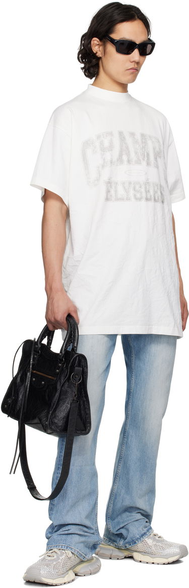 Jeans Balenciaga Balenciaga Low-Waist Jeans Blå | 814225TRW59, 3