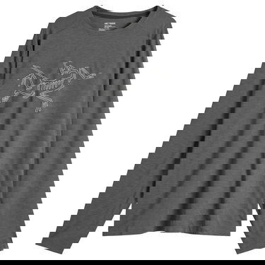 T-shirt Arcteryx Cormac Logo Long Sleeve T-Shirt, Size X-Large Grå | X000008452-021579, 0