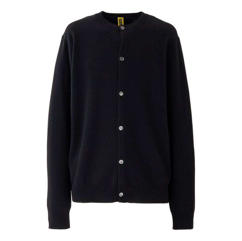 Sweater Onitsuka Tiger Knit Cardigan Sort | 2183B364-001