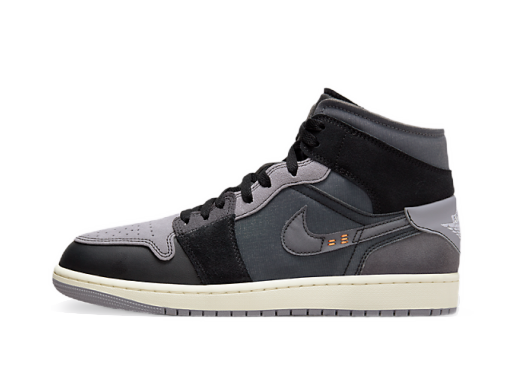 Sneakers og sko Jordan Air Jordan 1 Mid SE Craft "Graphite" Sort | DM9652-001