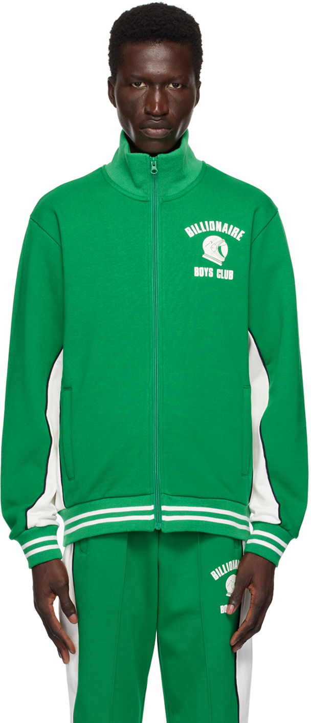 Jakke BILLIONAIRE BOYS CLUB Billionaire Boys Club Paneled Track Jacket Grøn | B24237
