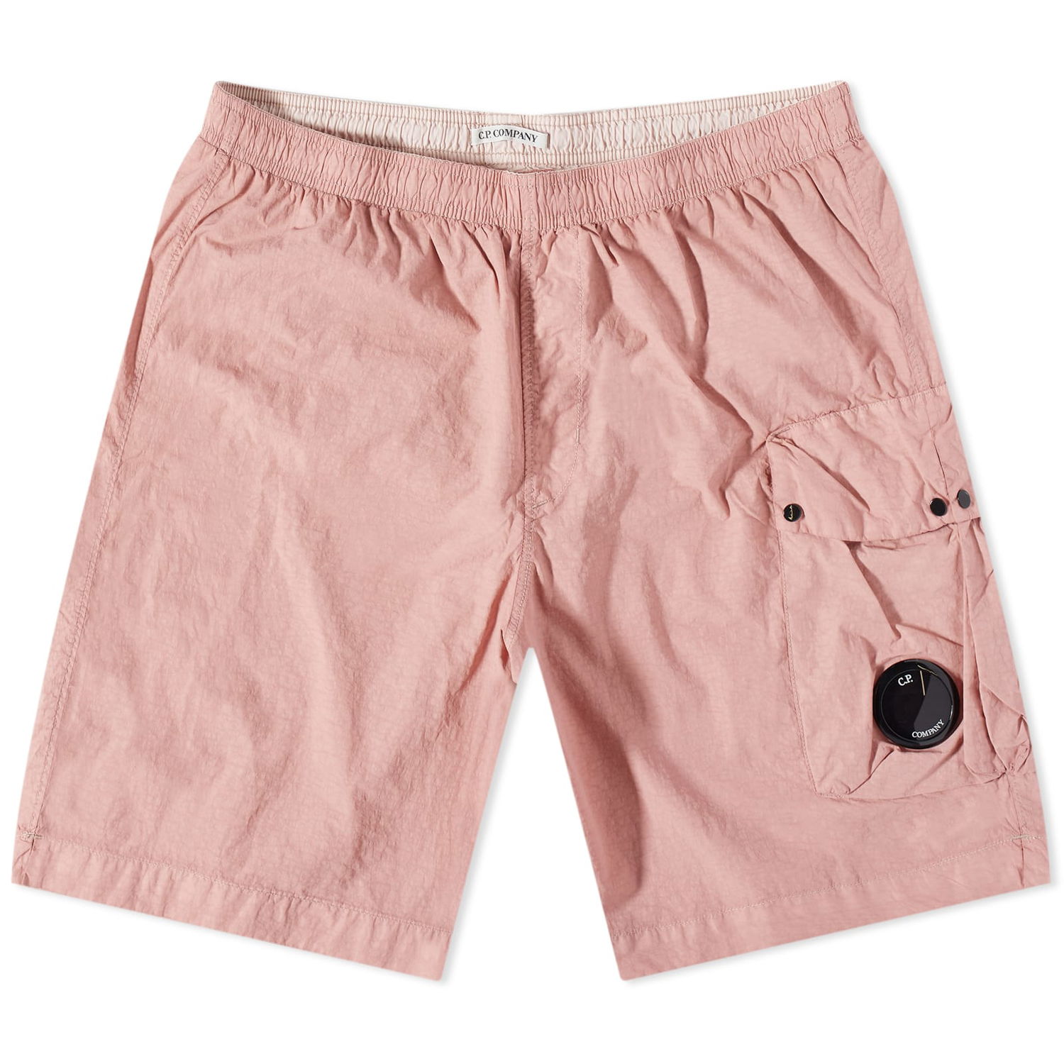 Shorts C.P. Company C.P. Company Nylon Lens Swim Shorts Lyserød | 14CMBW217A-005991G-509, 0