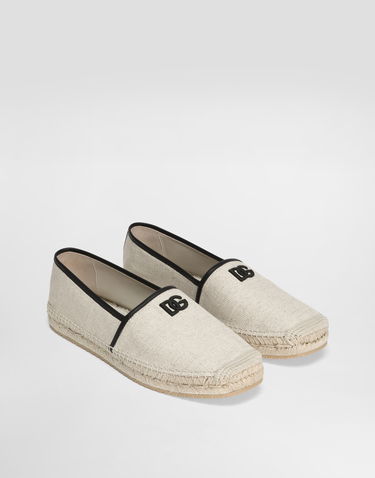 Tilbehør Dolce & Gabbana Dolce & Gabbana Salt&pepper And Nappa Espadrilles Beige | A50730A9Q938S469, 1