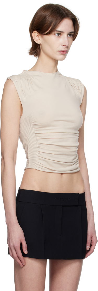 Tanktop Alexander Wang Alexander Wang Ruched Tank Top Sort | 1KC1251032, 4