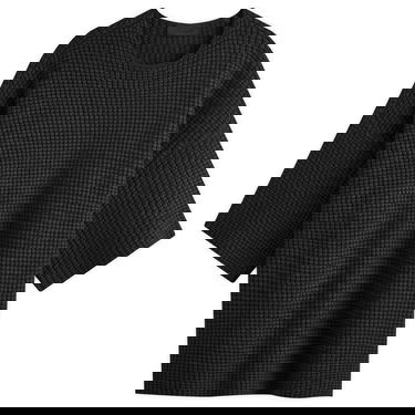 Sweater Fear of God Fear of God ESSENTIALS Heavy Waffle Short Sleeve Crew Sweat, Size X-Large Sort | 192BT246160F, 0