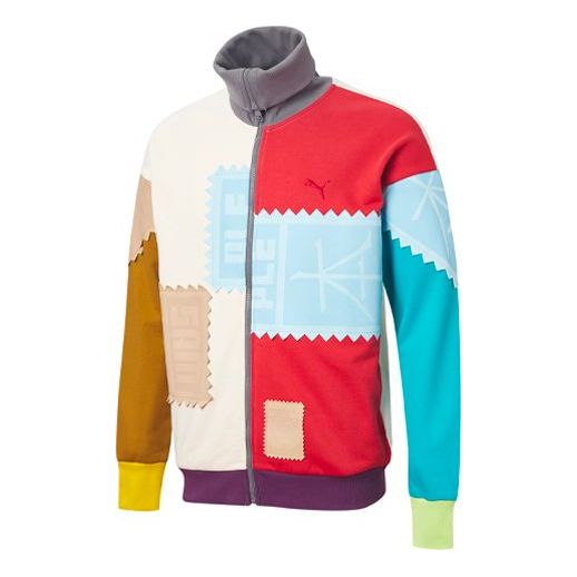 Jakke Puma Michael Lau Series Sample Stand Collar Jacket Flerfarvet | 530350-75