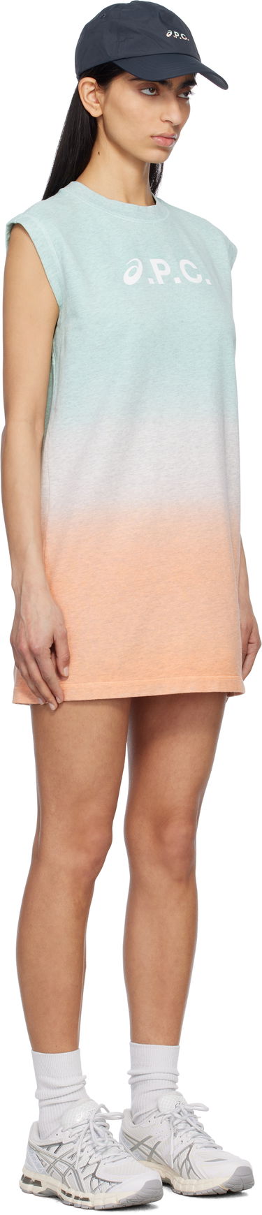 Tanktop A.P.C. A.P.C. ASICS Edition Valey Minidress Orange | COGWV-F35153, 1