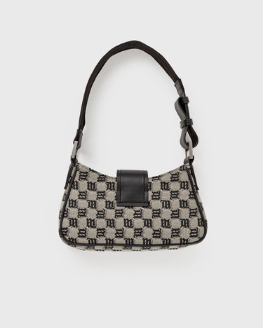 Skuldertaske MISBHV Jacquard Monogram Shoulder Bag Small Grå | 5902898166453, 1