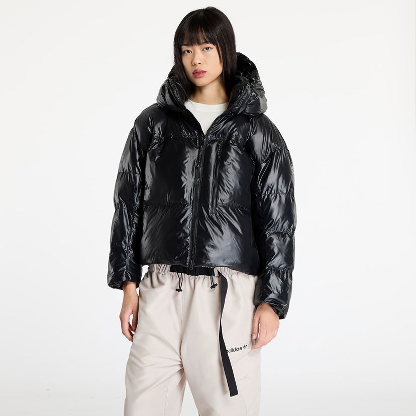 Puffer jakke adidas Performance Short Puffer Jacket Sort | IW9842