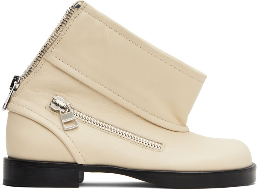 Sneakers og sko JW Anderson JW Anderson Biker Boots Beige | BT0101-LA0268