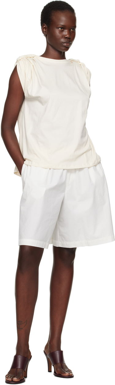 T-shirt Baserange Rodo Puff Sleeve T-Shirt Hvid | TORO-RC-SP25, 3