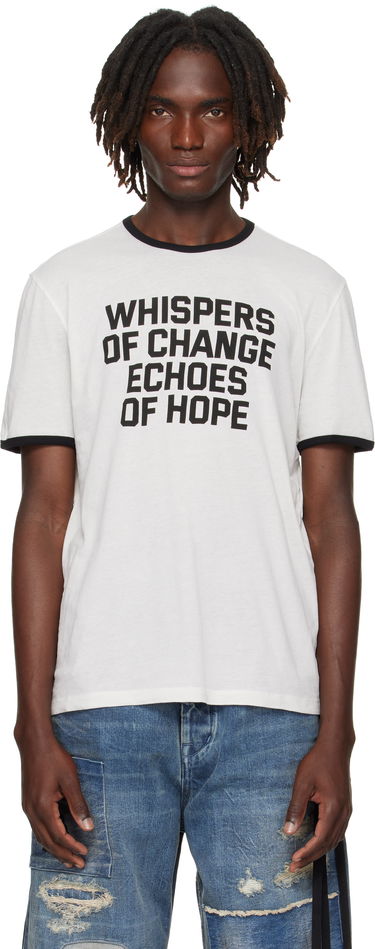 T-shirt Ann Demeulemeester Ann Demeulemeester Save the Children Edition Aimar Standard T-Shirt Hvid | B0012876-FA206-003, 0