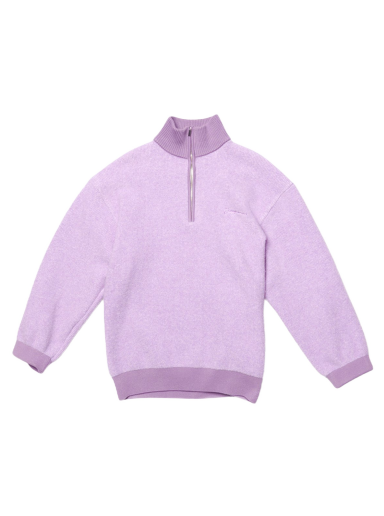 Sweater Jacquemus La Maille Berger Zip Collar Lilla | 226KN040-2113-610