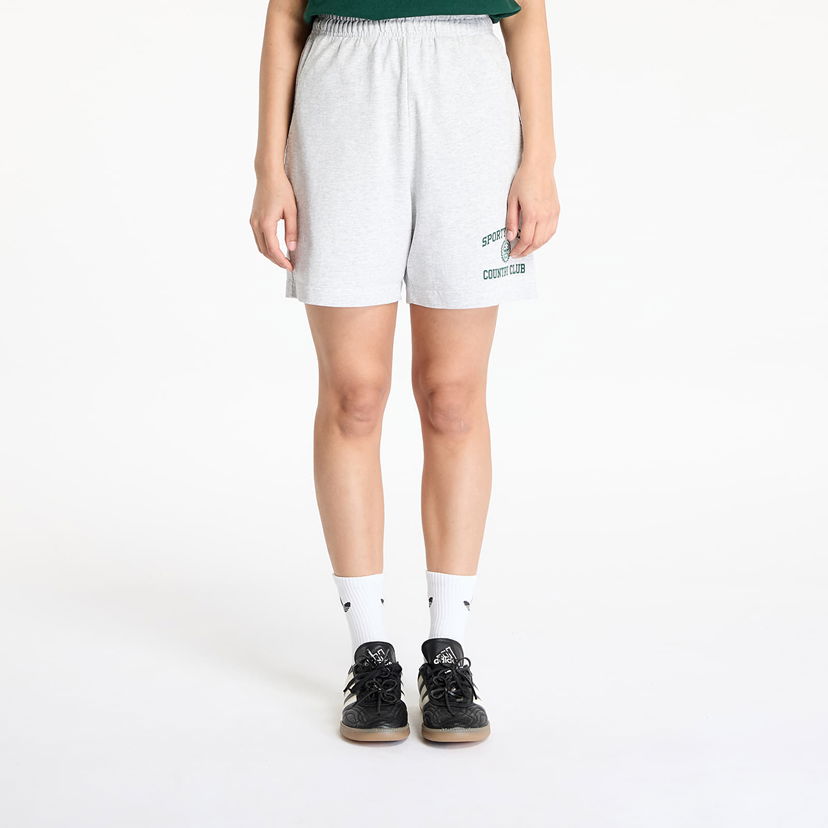 Shorts Sporty & Rich Sporty & Rich Varsity Crest Gym Shorts Grå | SH039606218GY03
