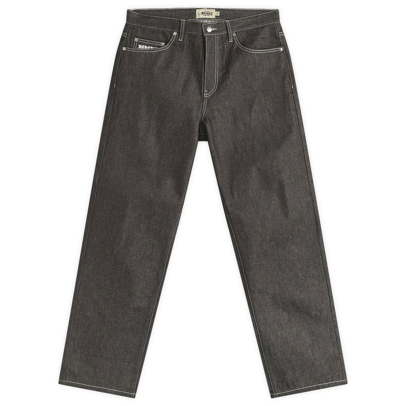 Jeans Awake NY Awake NY Logo Denim Jeans 32 Sort | AWK-SP25-PA002-BLK