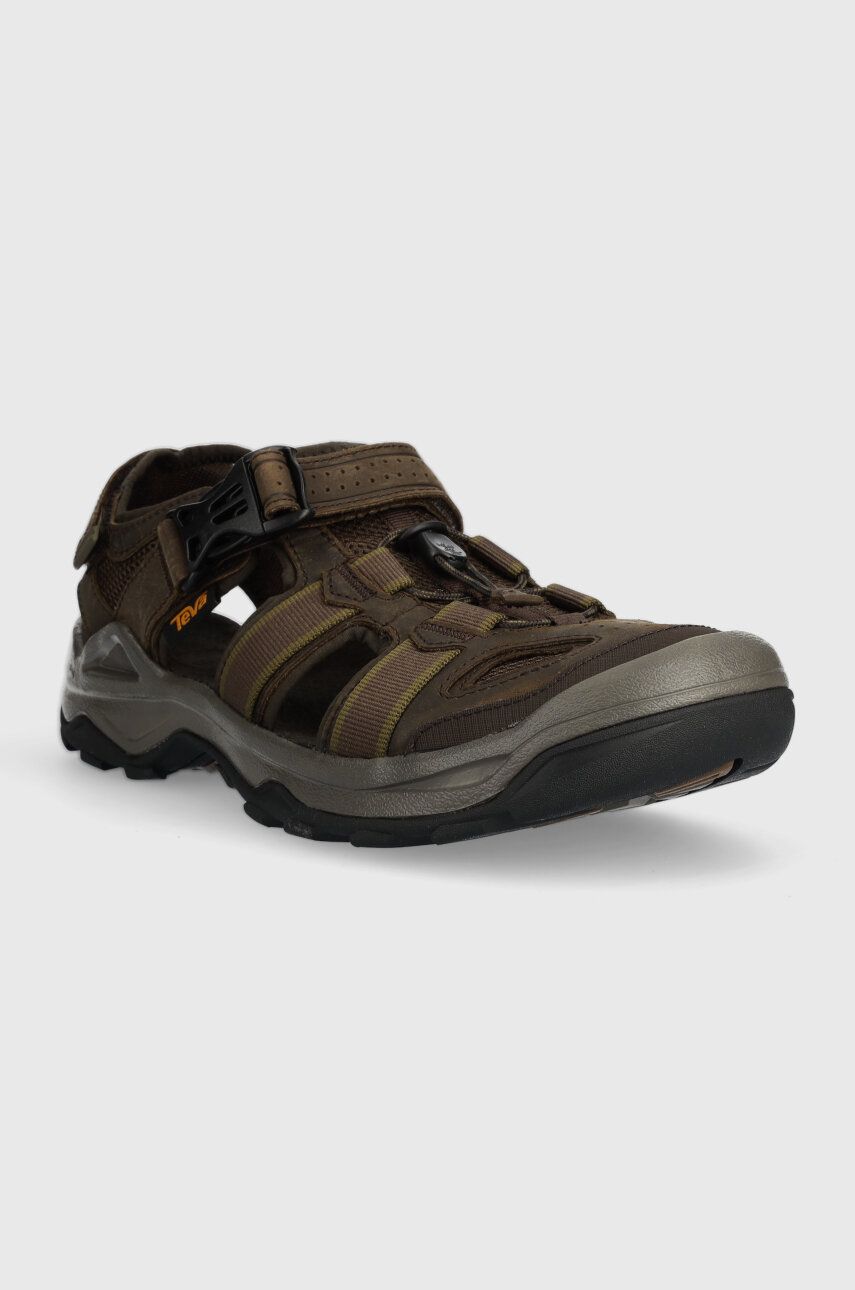 Sneakers og sko Teva Teva Omnium 2 Leather Sandals Brun | 1019179.TKCF, 1