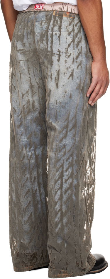 Bukser Diesel P-Egaso Distressed Textured Trousers Flerfarvet | A21590-0SLCQ-98BA, 2