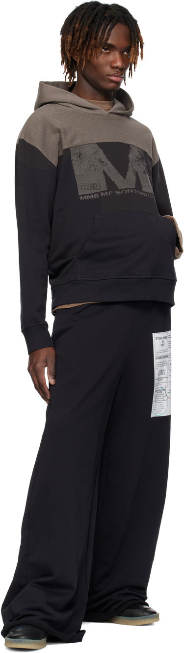 Sweatshirt Maison Margiela MM6 Maison Margiela Washed Hoodie Brun | SH0GU0025 MTJ016, 3