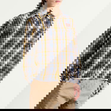 Skjorte Human Made Check Shirt Mørkeblå | HM30SH012-NVY, 2