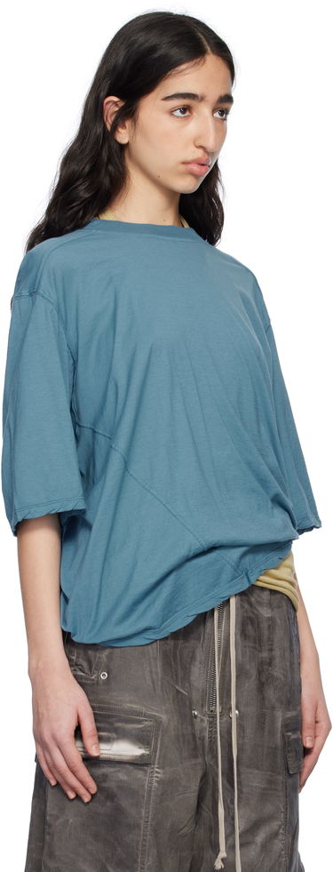 T-shirt Rick Owens Rick Owens DRKSHDW Hollywood Walrus T-Shirt Blå | DS01E3201 BH, 1
