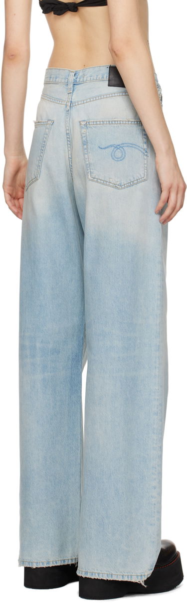 Jeans R13 R13 Damon Pleated Jeans Blå | R13W3147-897A, 2