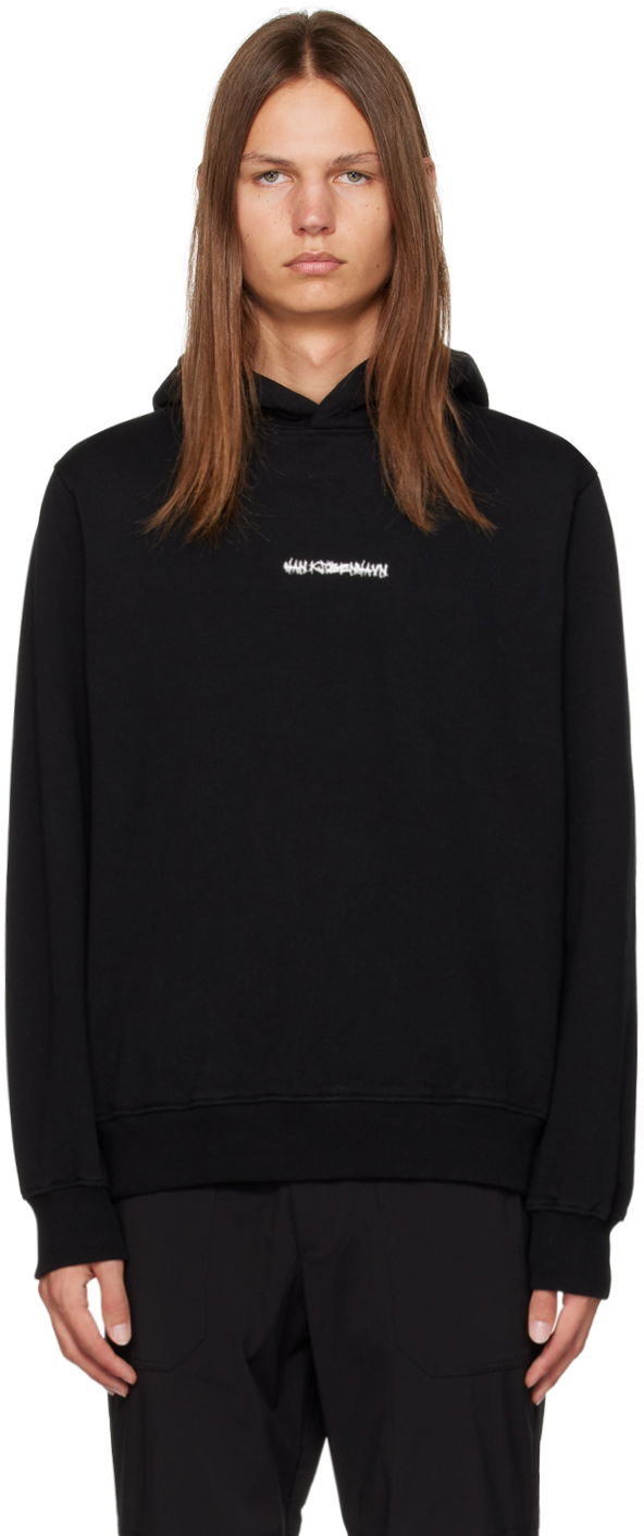 Sweatshirt Han Kjøbenhavn Artwork Hoodie Sort | M-132949