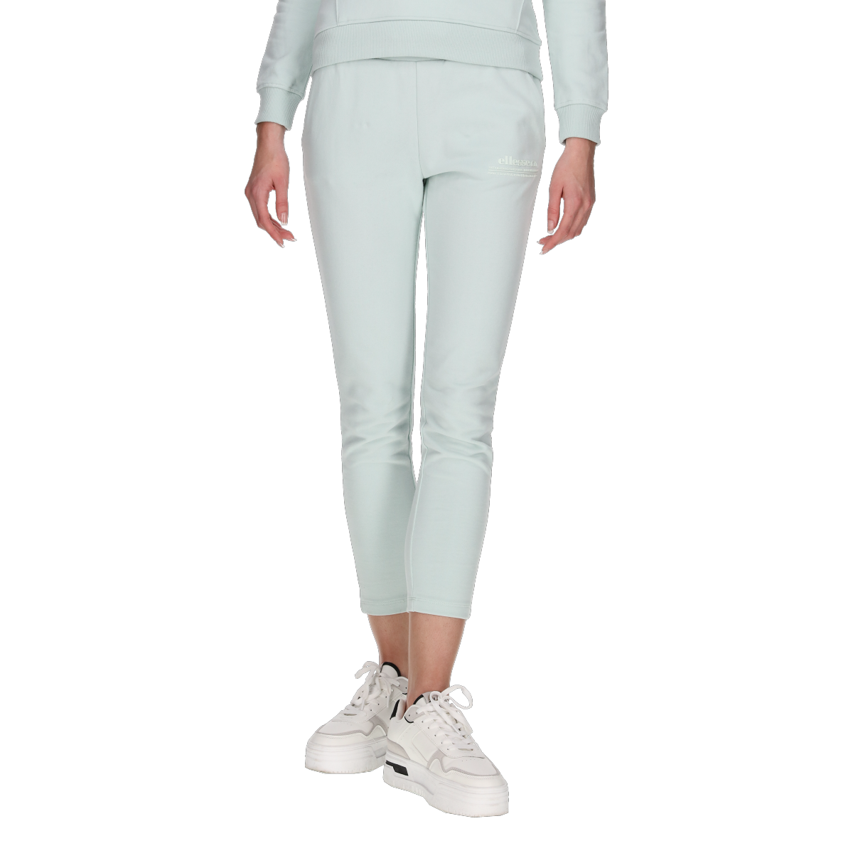 Joggingbukser Ellesse Slim Fit Cropped Track Pants Grøn | ELA241F101-64, 0