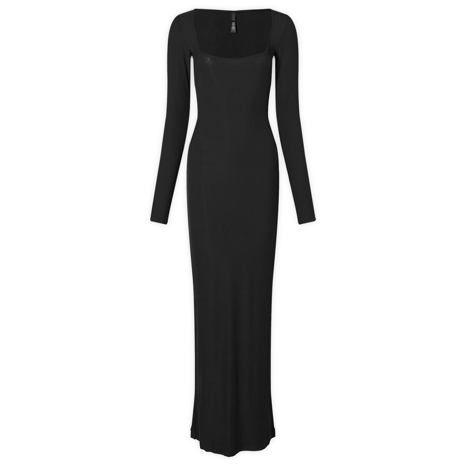 Kjole SKIMS Soft Lounge Long Sleeve Dress Sort | AP-DRS-1701-ON, 1