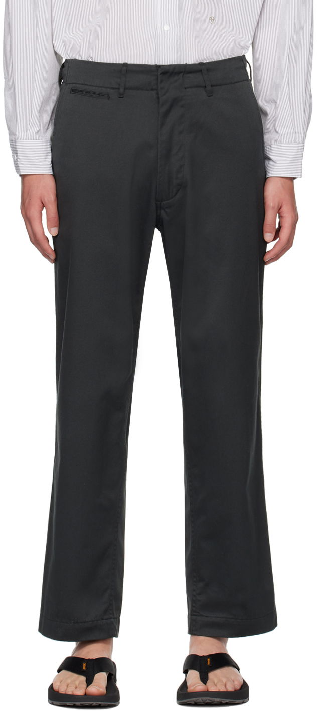 Bukser NANAMICA Wide Trousers Sort | SUCS401U