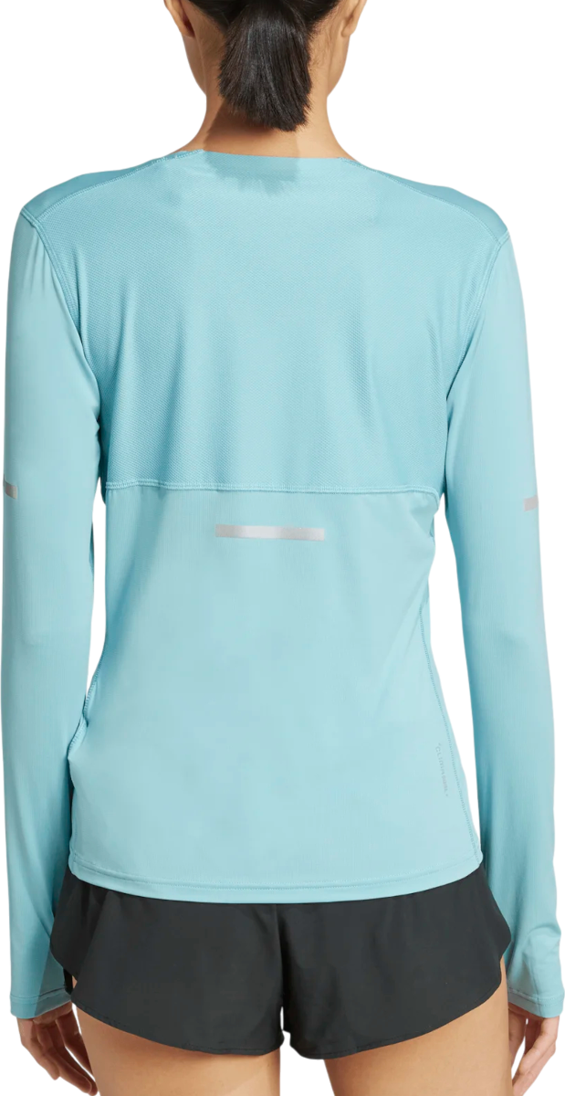 T-shirt adidas Originals Adi365 Long-Sleeve Running Top with Thumbholes Blå | kb9919, 1