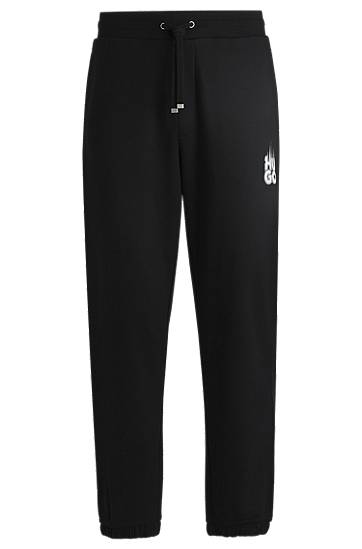 Joggingbukser BOSS HUGO Tracksuit Bottoms with Smoke Logo Sort | 50530435