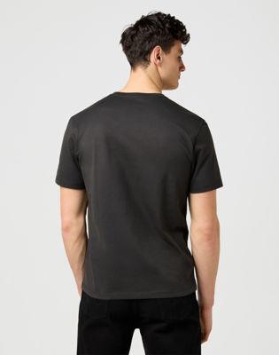 T-shirt Wrangler Wrangler Americana Regular Fit T-Shirt Sort | 112371478:XXL, 0