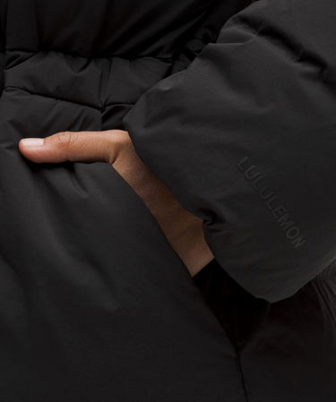 Puffer jakke lululemon 600-Fill-Power Down Adjustable Waist Puffer Jacket Sort | prod20003739, 3