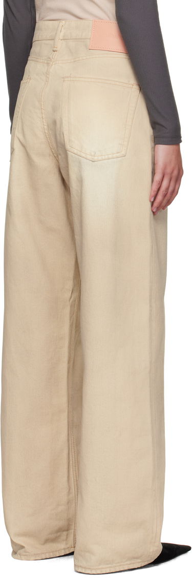 Jeans Acne Studios Acne Studios 1981 Loose Fit Jeans Beige | C00084-, 2