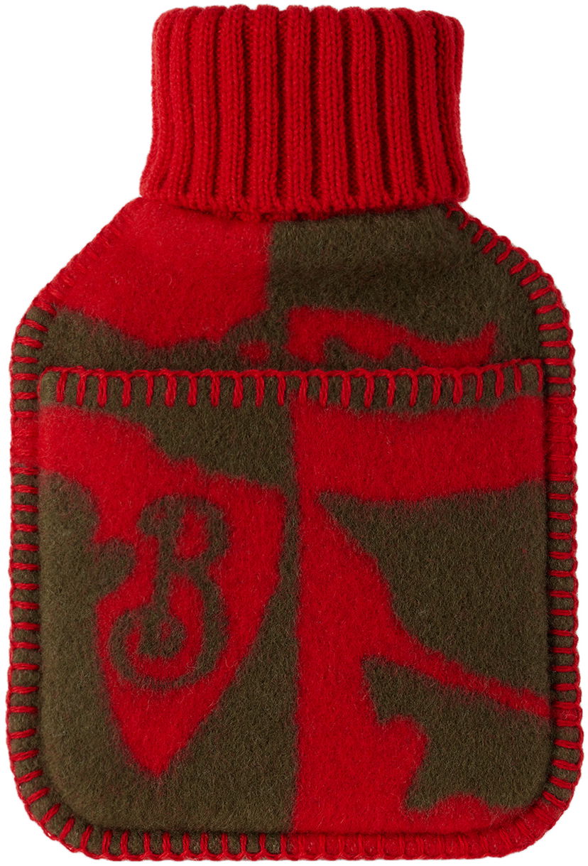 Tilbehør Burberry Burberry Wool Hot Water Bottle Rød | 8093961