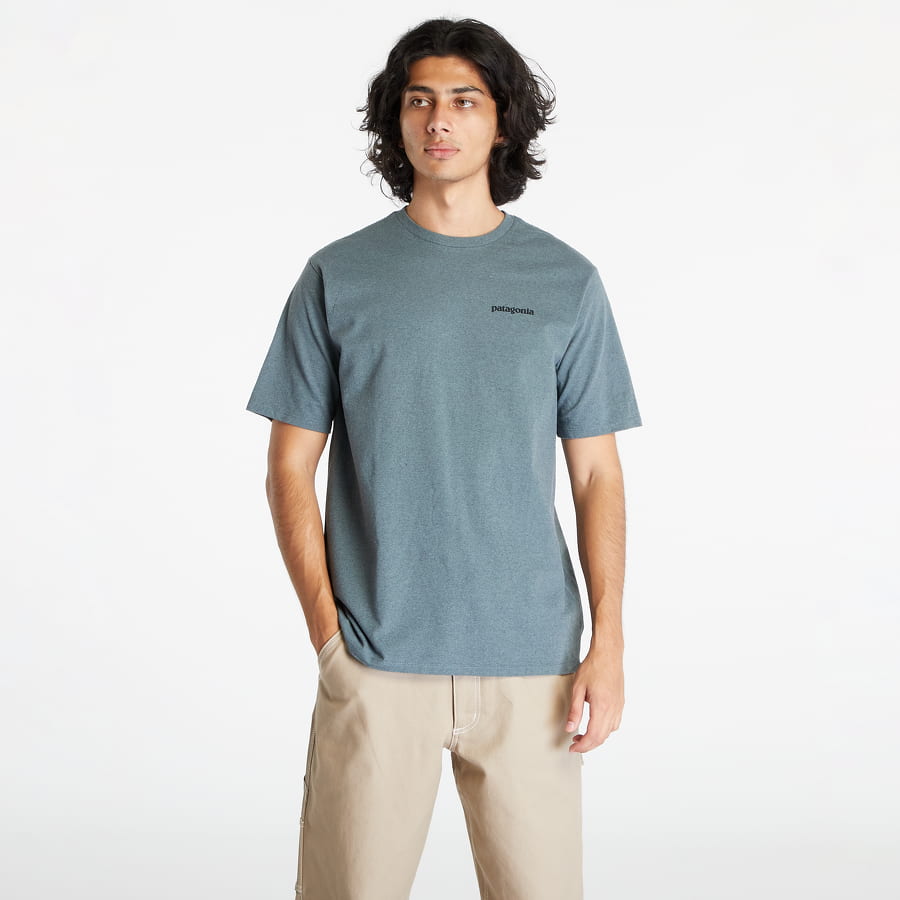 T-shirt Patagonia M's P-6 Logo Responsibili Grå | 38504 NUVG, 0