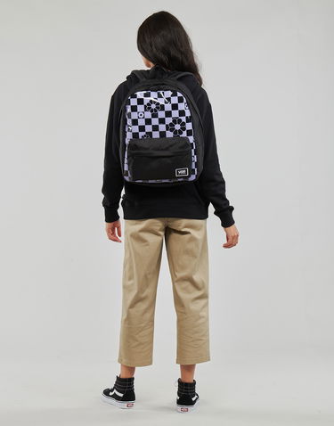 Sweatshirt Vans Flying V BFF Pullover Hoodie Sort | VN00046YBLK, 3