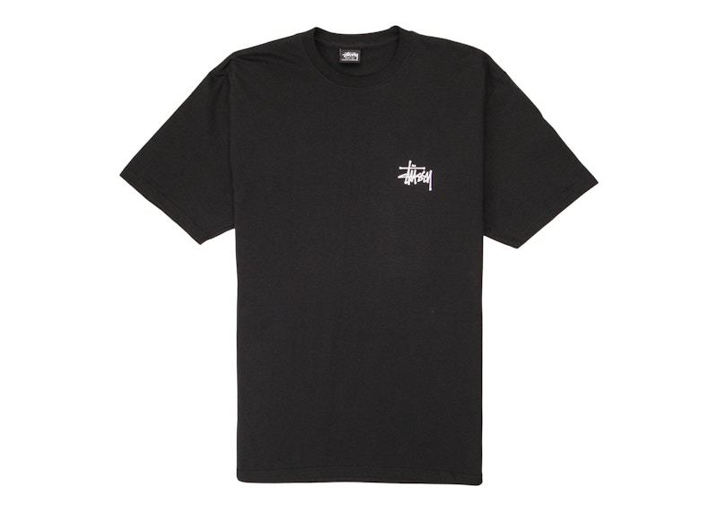 T-shirt Stüssy Melted Graphic T-Shirt Sort | 1904900_BLAC