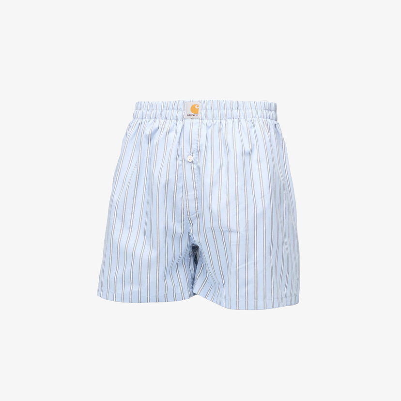Boksere Carhartt WIP Carhartt WIP Cotton Boxer Grimsby Stripe Boxer Shorts Blå | I032355.30OXX