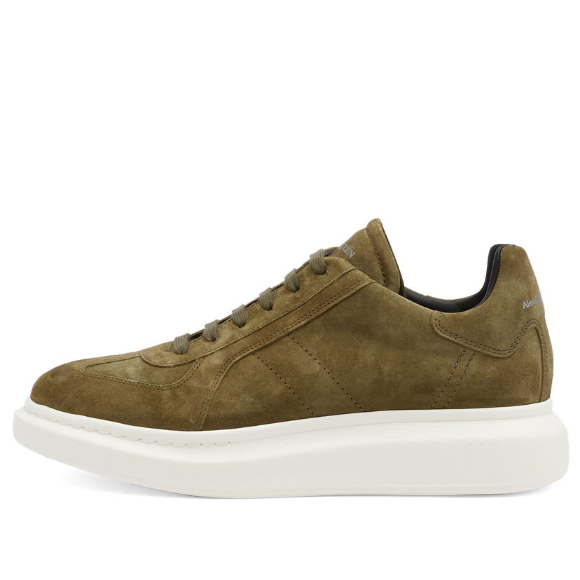 Sneakers og sko Alexander McQueen Exaggerate Sole Suede Grøn | 807882-WIA50-2125