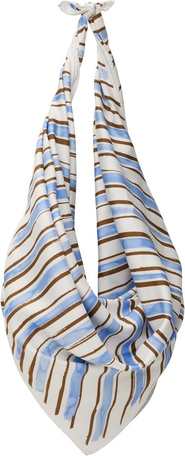 Tørklæde Bottega Veneta Bottega Veneta Foulard Bag Hvid | 816852 V51O0, 2