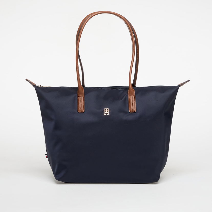 Mulepose Tommy Hilfiger Tommy Hilfiger Popette Nylon Tote Mørkeblå | AW0AW17711-DW6